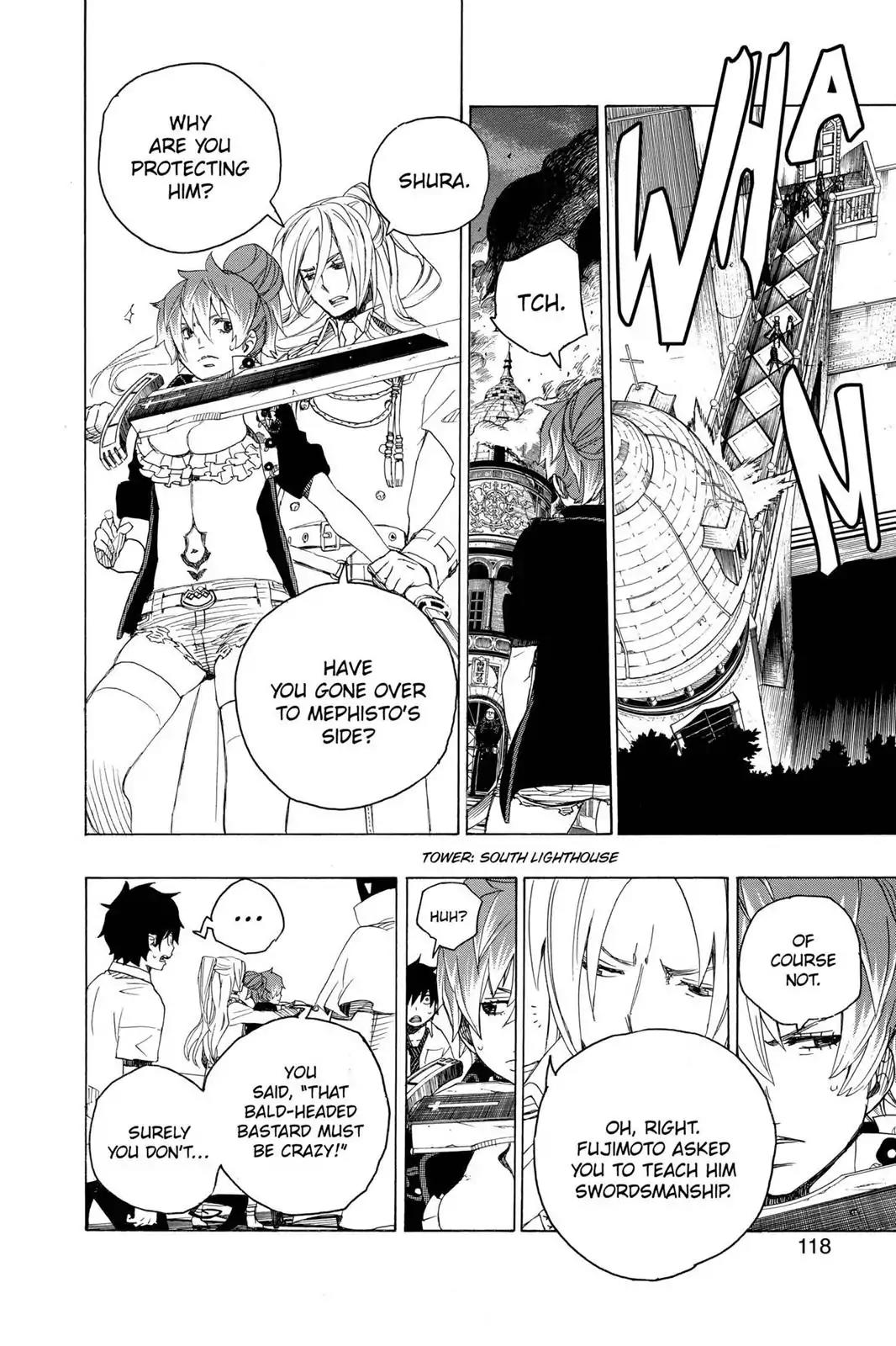 Ao no Exorcist Chapter 14 page 18 - Chapter 14: The Wager
