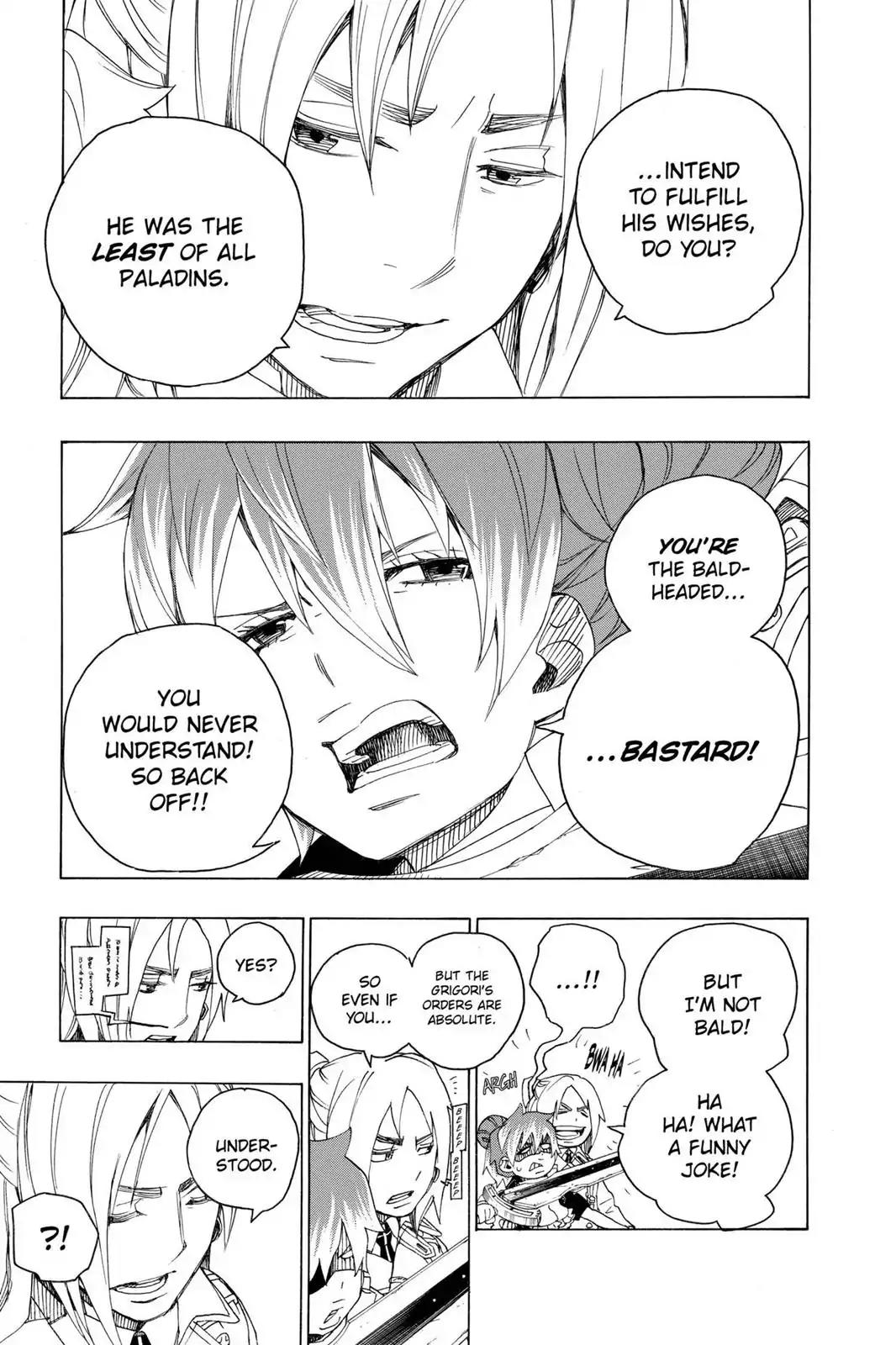 Ao no Exorcist Chapter 14 page 19 - Chapter 14: The Wager