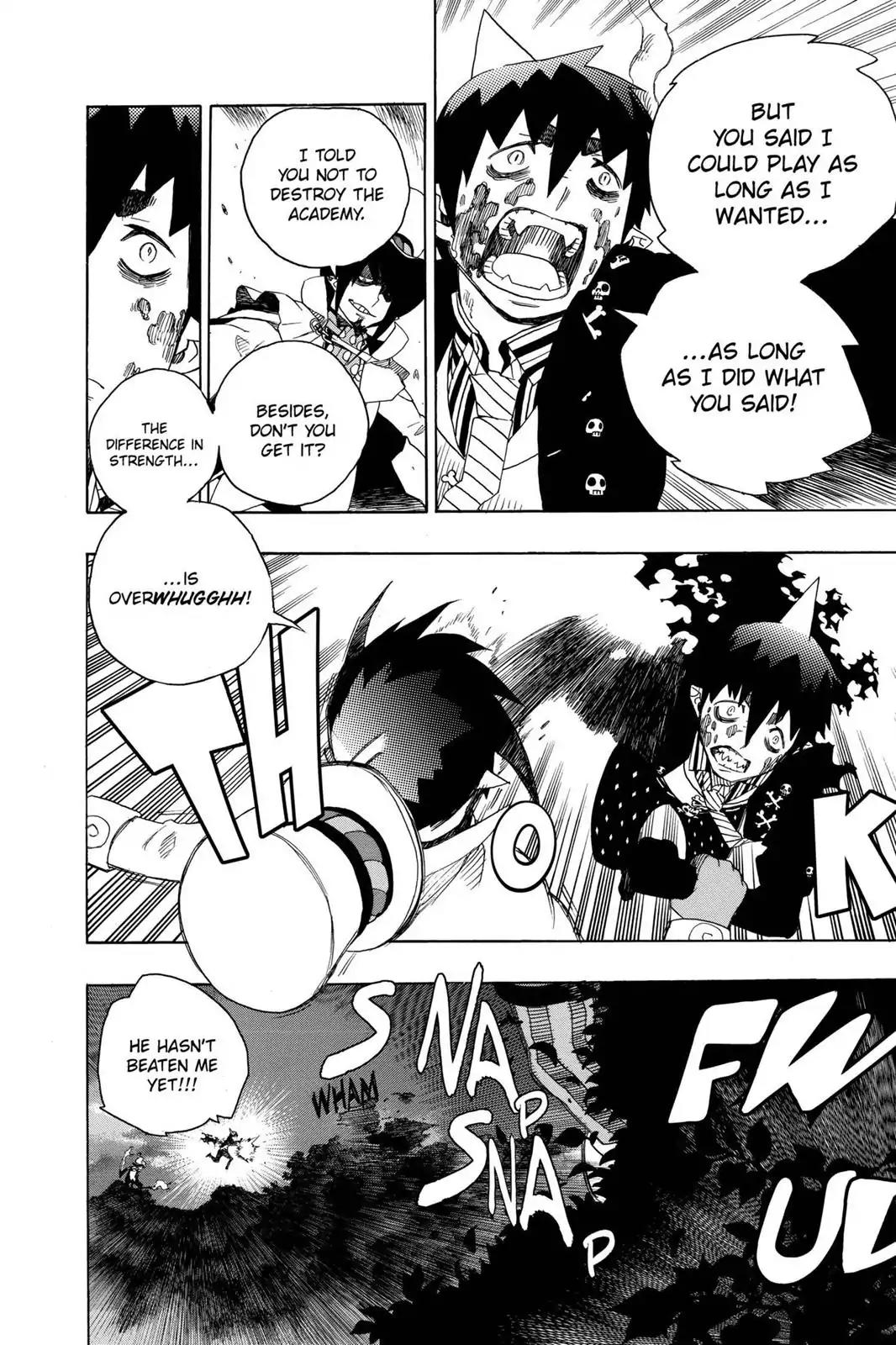 Ao no Exorcist Chapter 14 page 2 - Chapter 14: The Wager