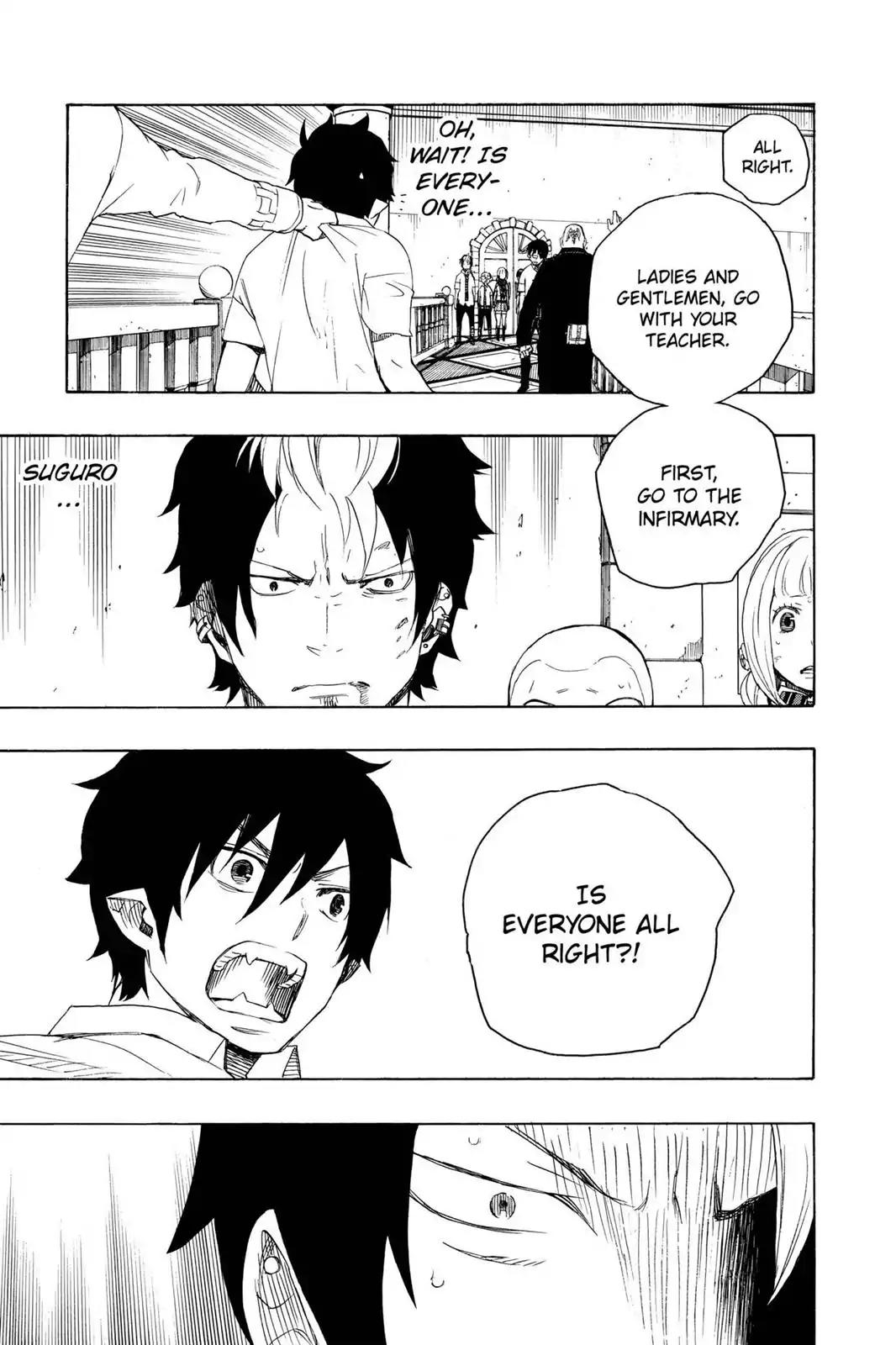 Ao no Exorcist Chapter 14 page 21 - Chapter 14: The Wager