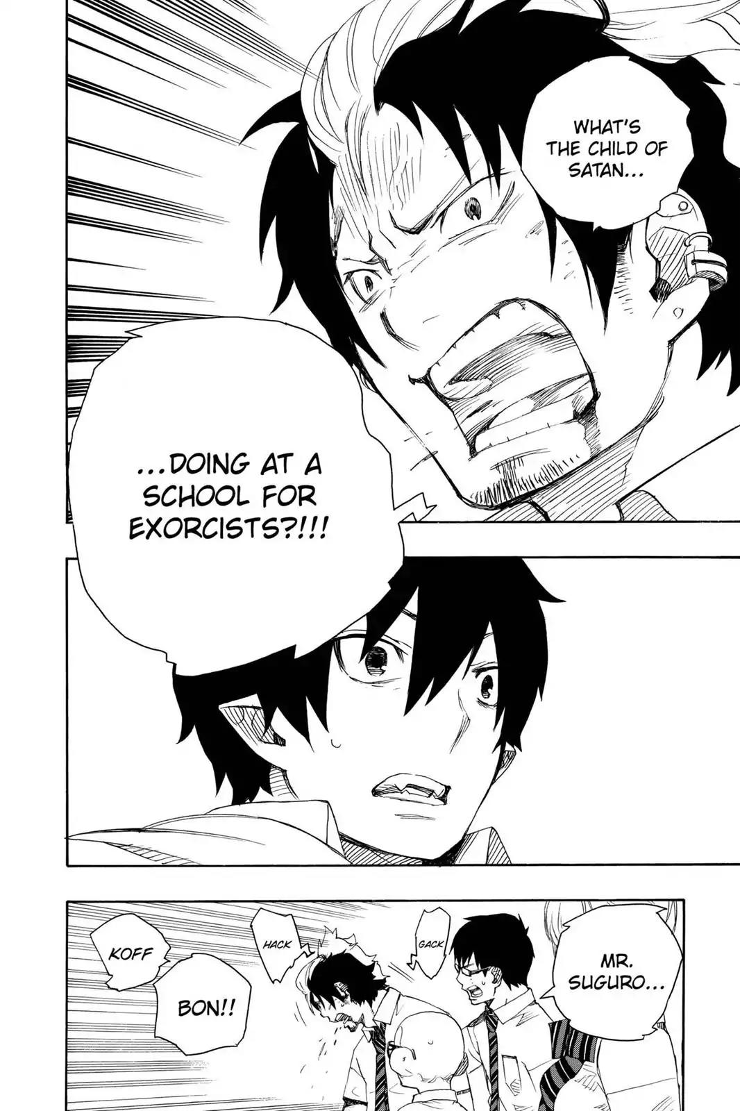 Ao no Exorcist Chapter 14 page 22 - Chapter 14: The Wager
