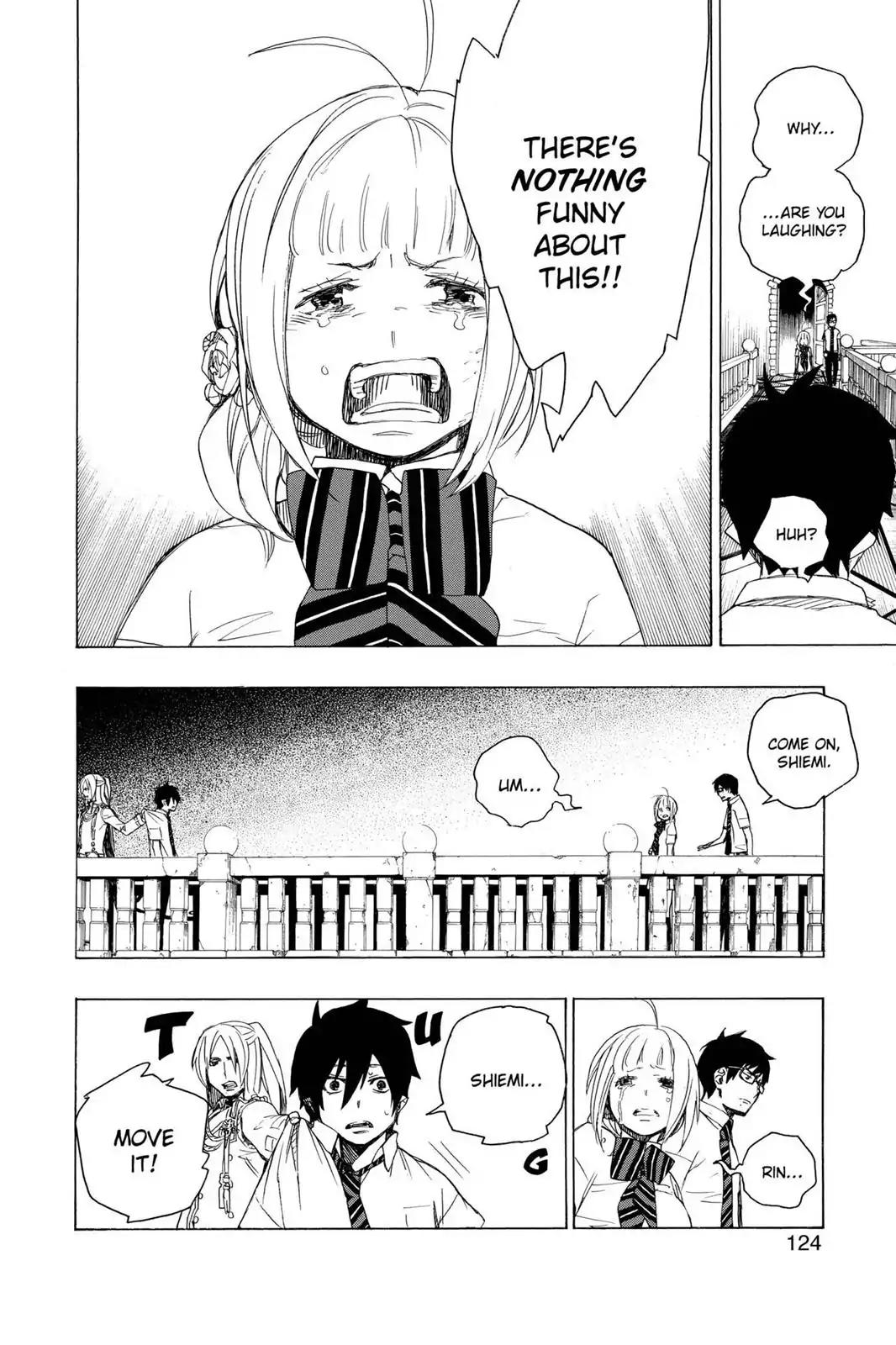 Ao no Exorcist Chapter 14 page 24 - Chapter 14: The Wager
