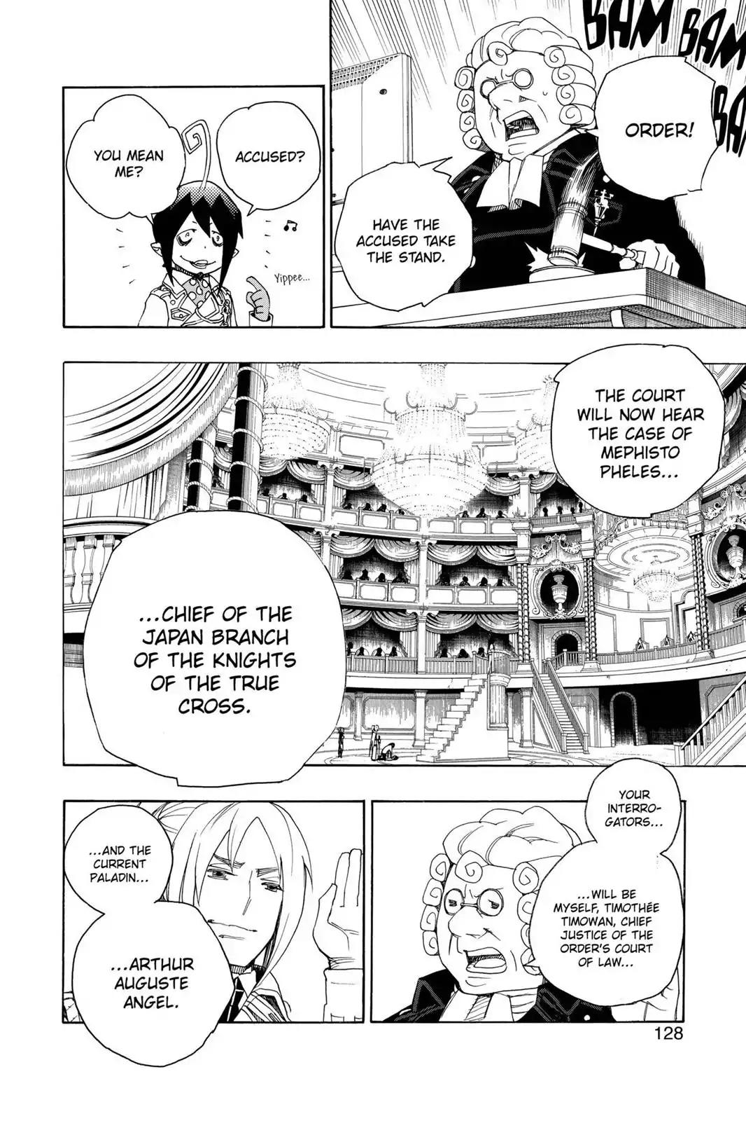 Ao no Exorcist Chapter 14 page 28 - Chapter 14: The Wager