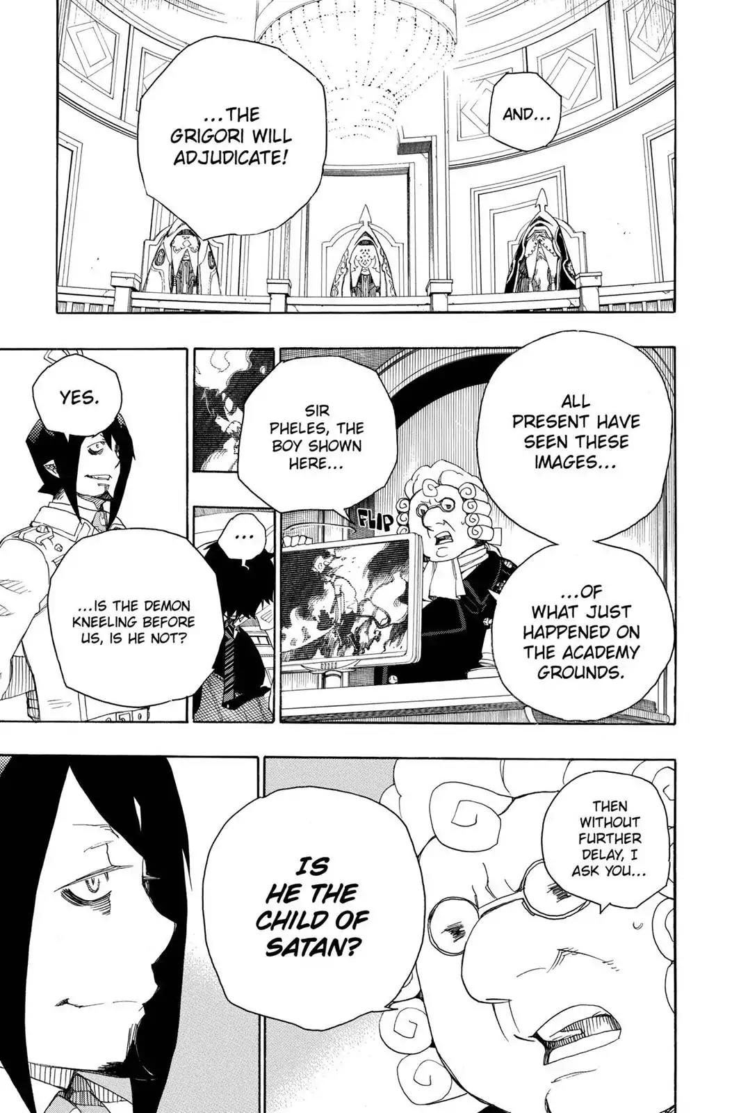 Ao no Exorcist Chapter 14 page 29 - Chapter 14: The Wager
