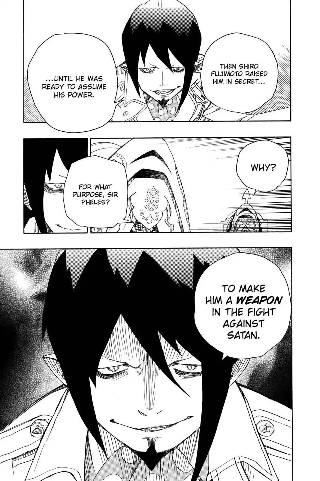 Ao no Exorcist Chapter 14 page 31 - Chapter 14: The Wager