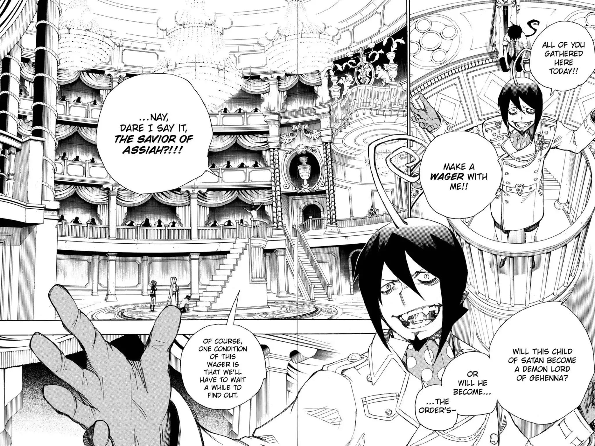 Ao no Exorcist Chapter 14 page 32 - Chapter 14: The Wager