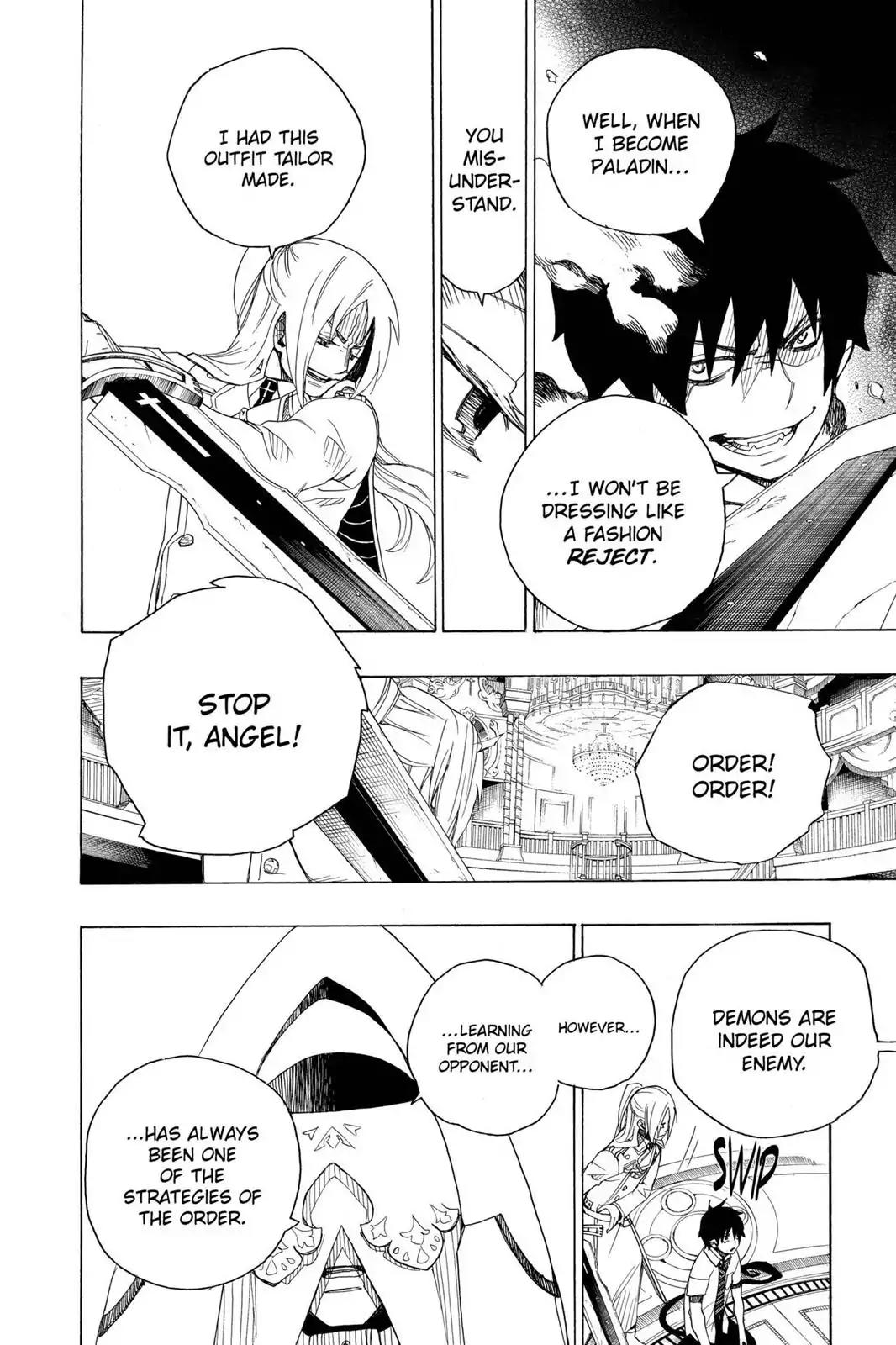 Ao no Exorcist Chapter 14 page 37 - Chapter 14: The Wager