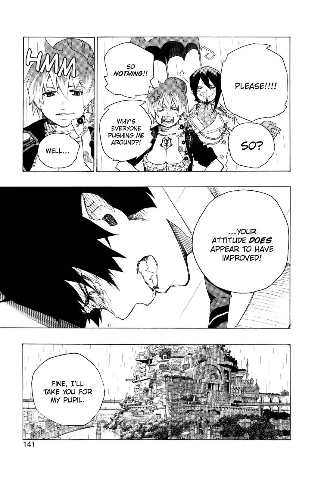 Ao no Exorcist Chapter 14 page 40 - Chapter 14: The Wager