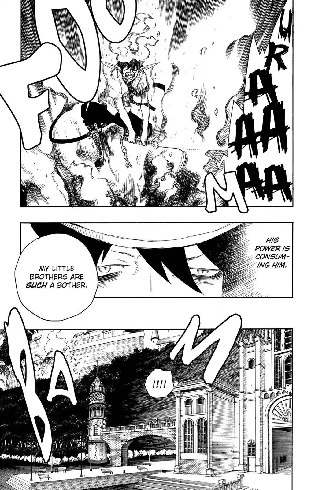 Ao no Exorcist Chapter 14 page 5 - Chapter 14: The Wager