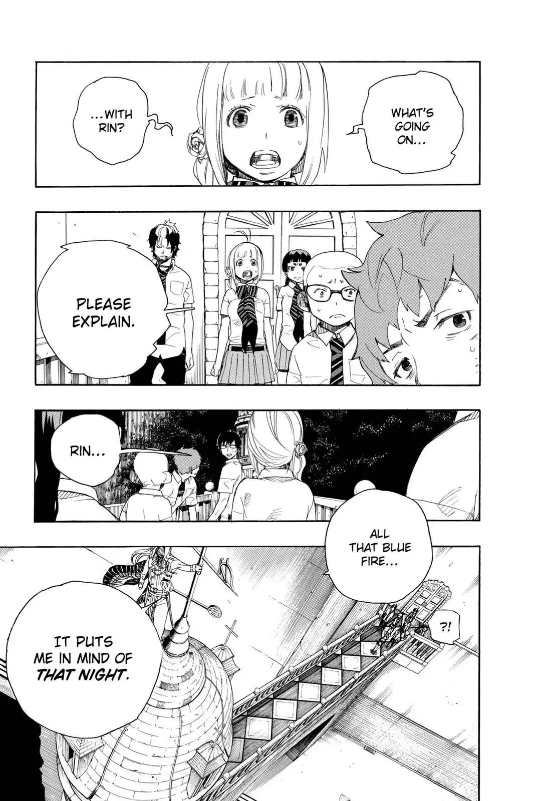 Ao no Exorcist Chapter 14 page 7 - Chapter 14: The Wager