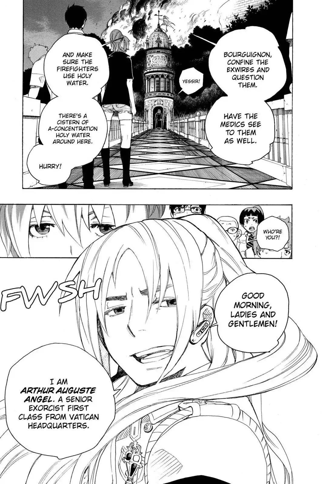 Ao no Exorcist Chapter 14 page 9 - Chapter 14: The Wager