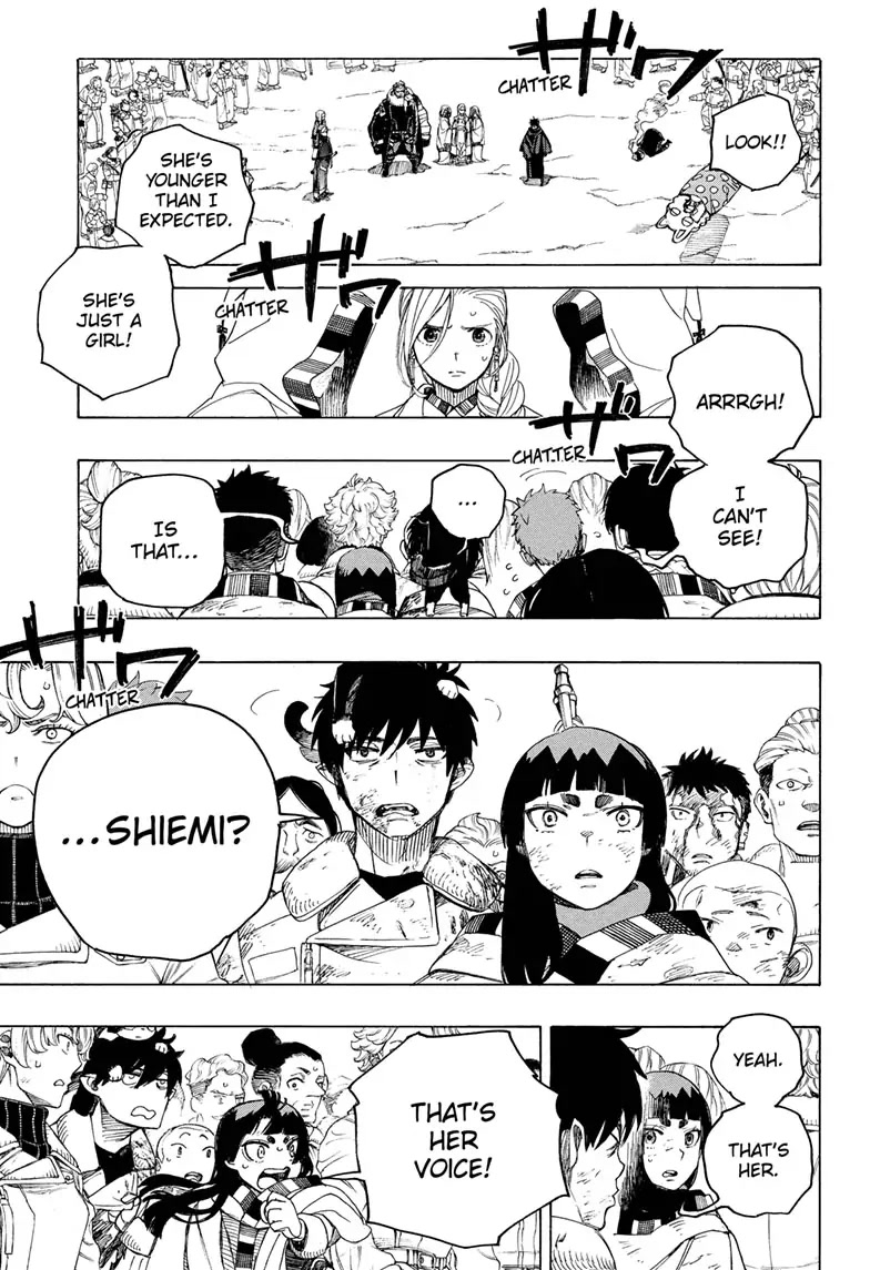 Ao no Exorcist Chapter 141 page 27 - Chapter 141