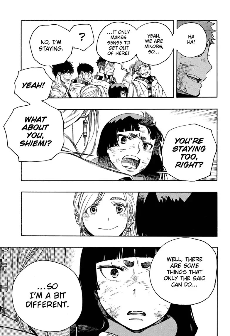 Ao no Exorcist Chapter 142 page 18 - Chapter 142