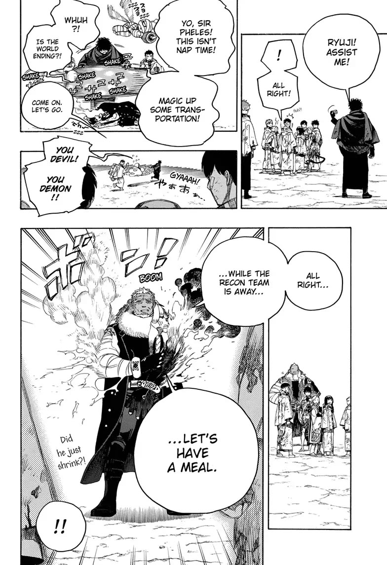 Ao no Exorcist Chapter 143 page 12 - Chapter 143