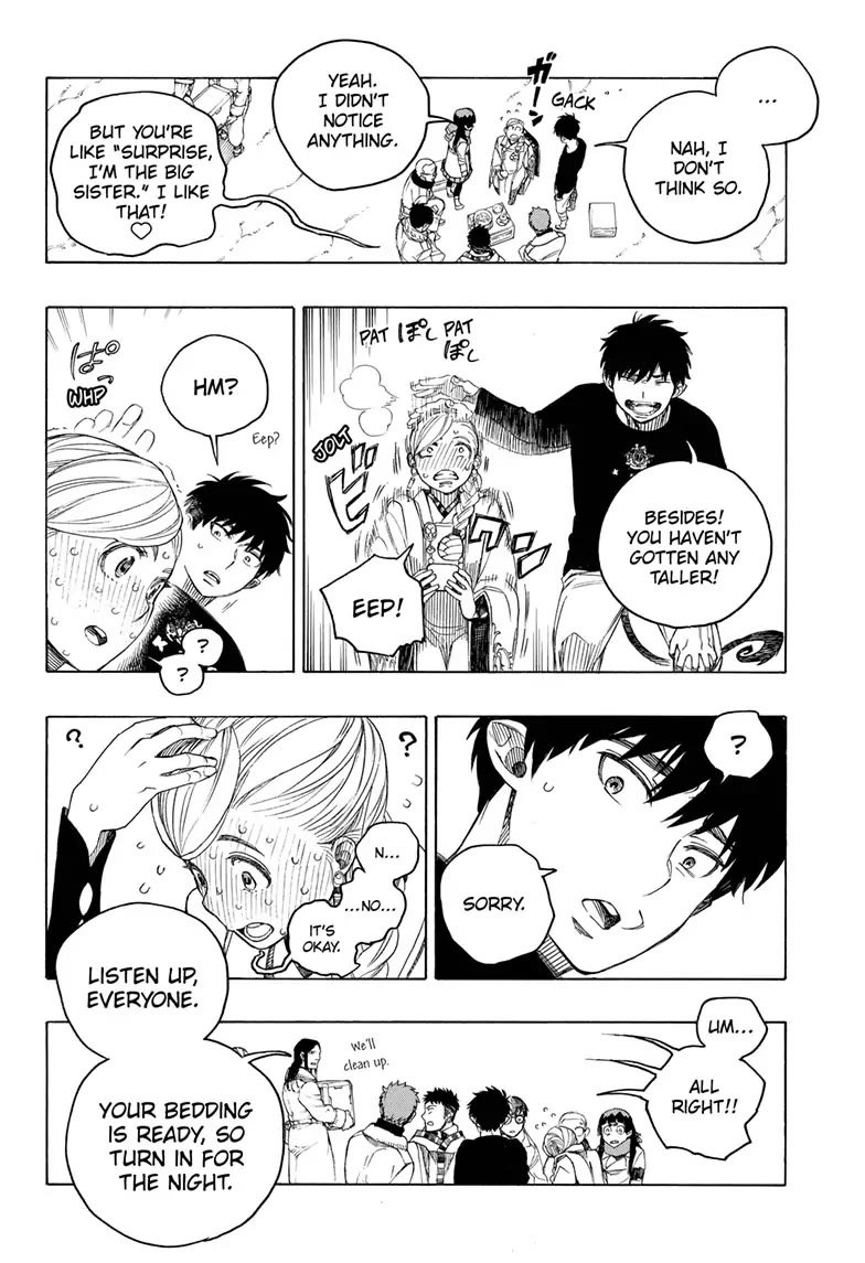 Ao no Exorcist Chapter 144 page 12 - Chapter 144