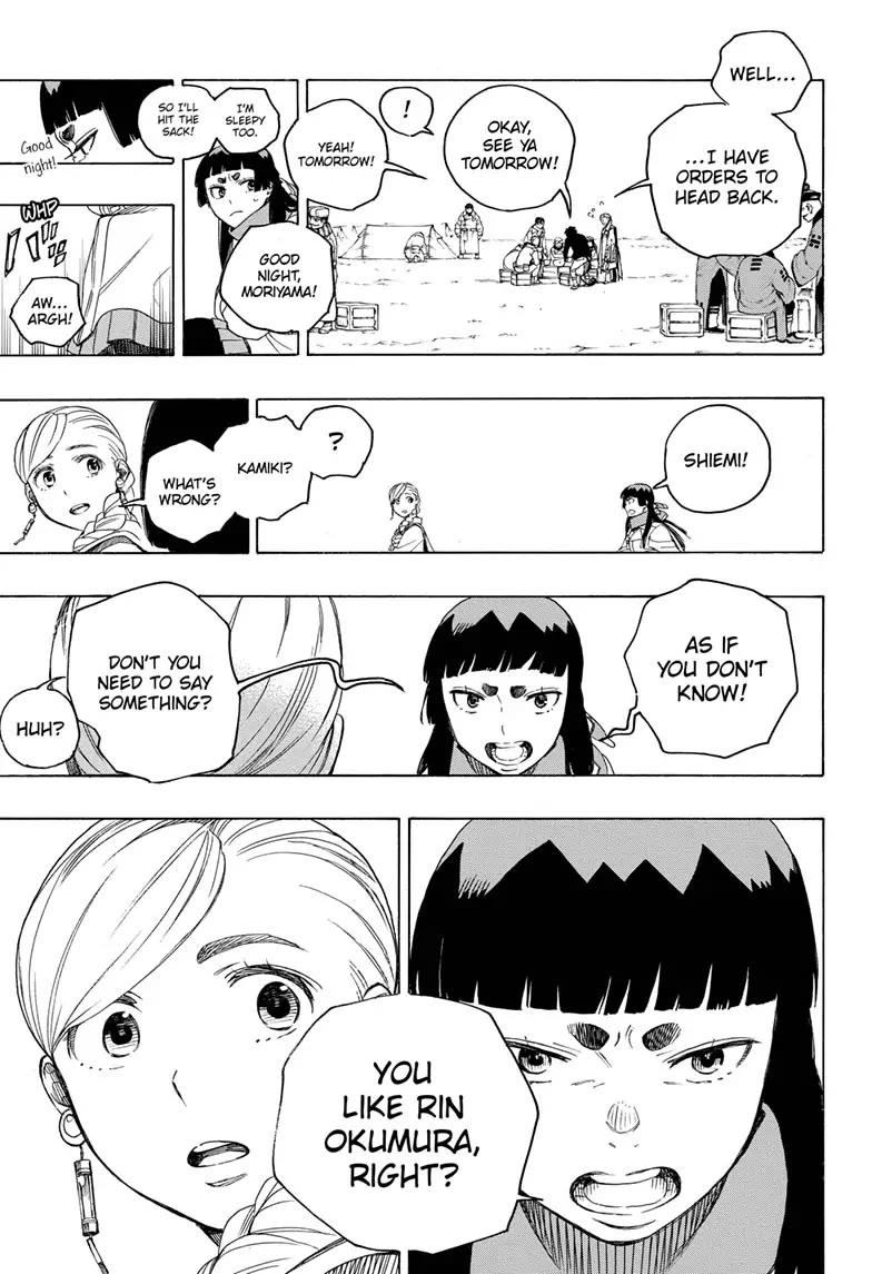 Ao no Exorcist Chapter 144 page 13 - Chapter 144
