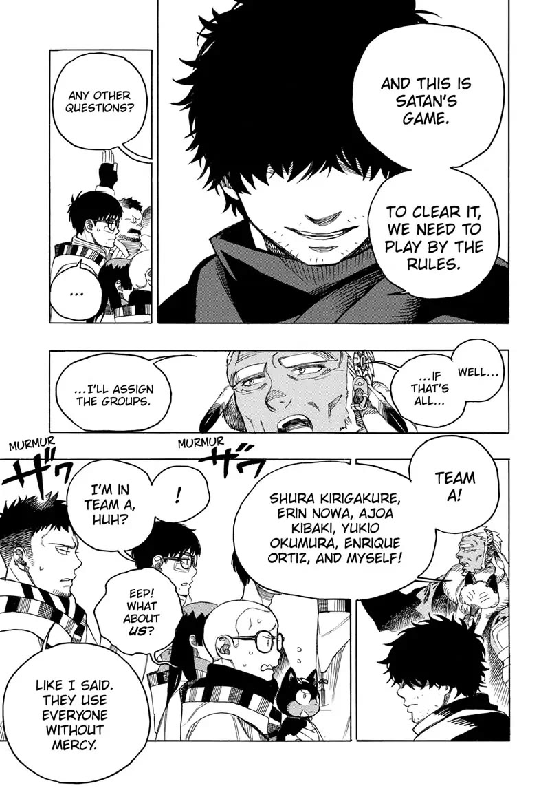 Ao no Exorcist Chapter 145 page 13 - Chapter 145