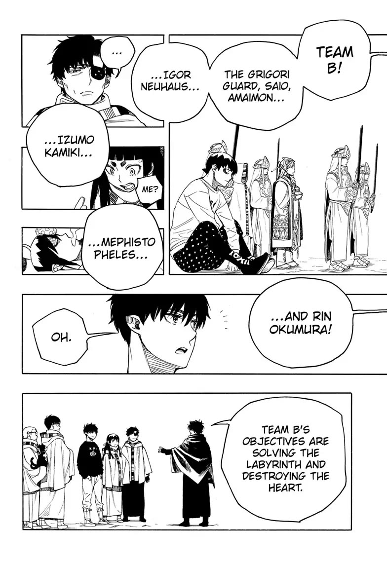 Ao no Exorcist Chapter 145 page 14 - Chapter 145