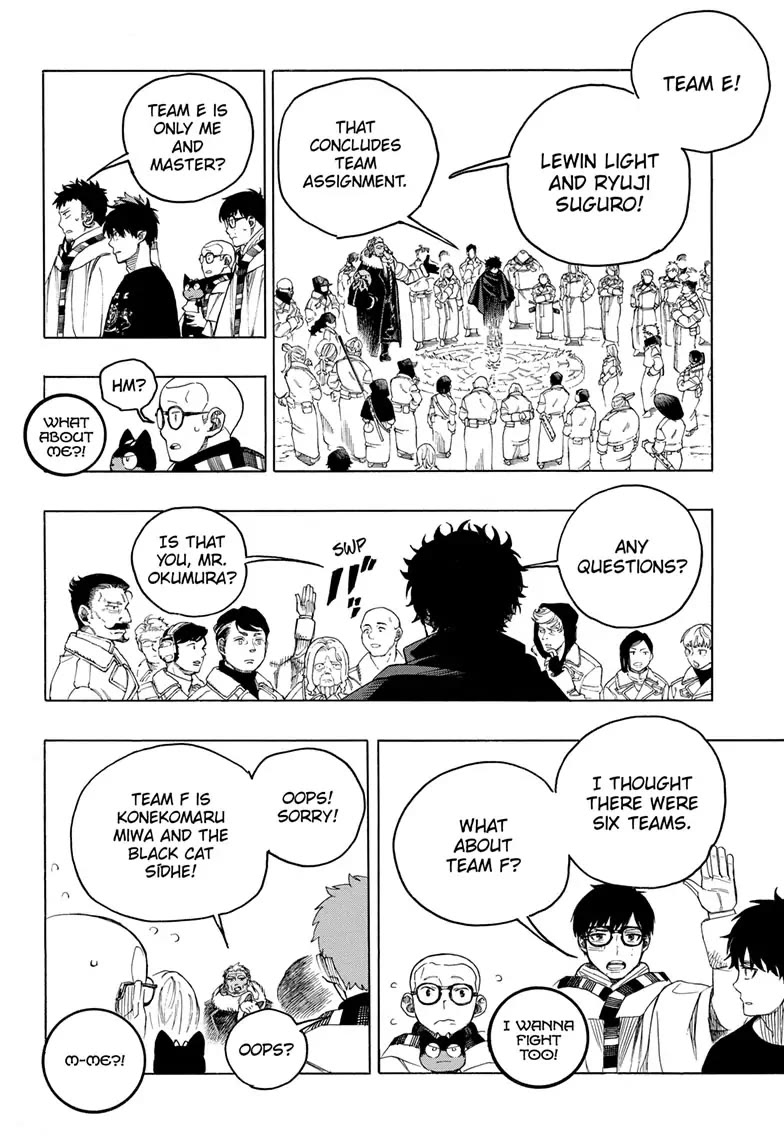 Ao no Exorcist Chapter 145 page 18 - Chapter 145