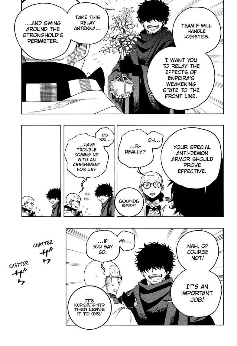 Ao no Exorcist Chapter 145 page 19 - Chapter 145