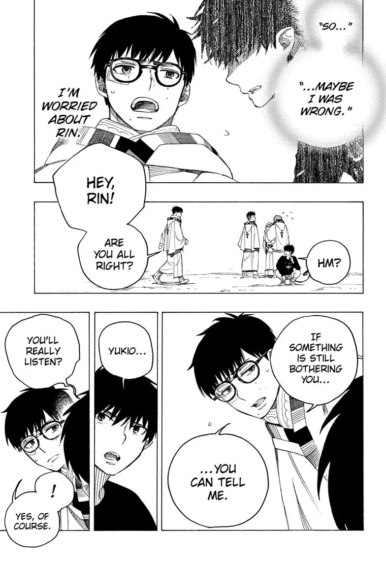 Ao no Exorcist Chapter 145 page 25 - Chapter 145