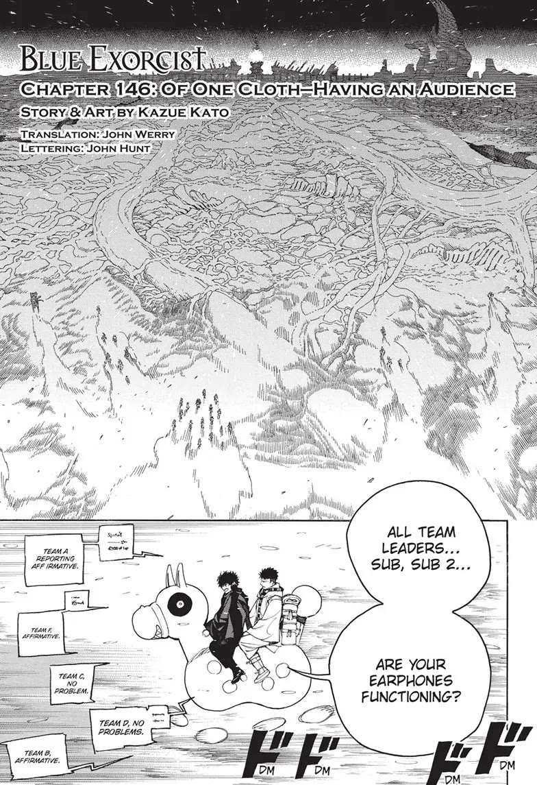 Ao no Exorcist Chapter 146 page 1 - Chapter 146