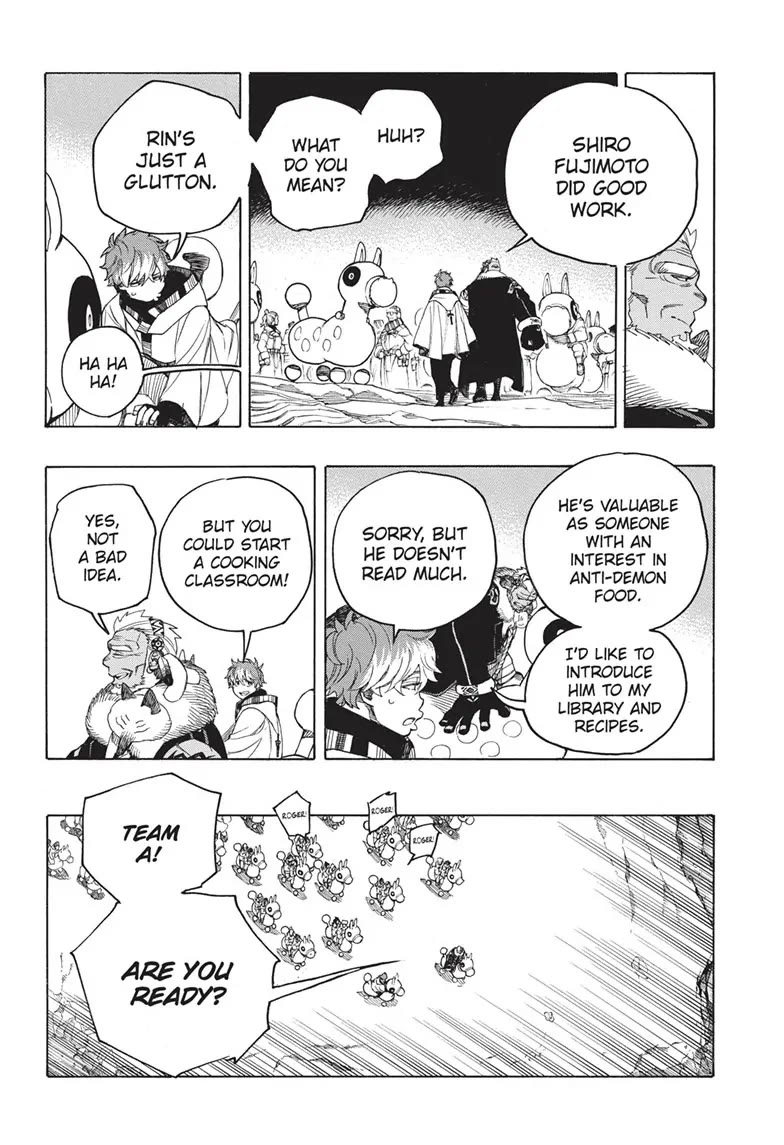 Ao no Exorcist Chapter 146 page 7 - Chapter 146