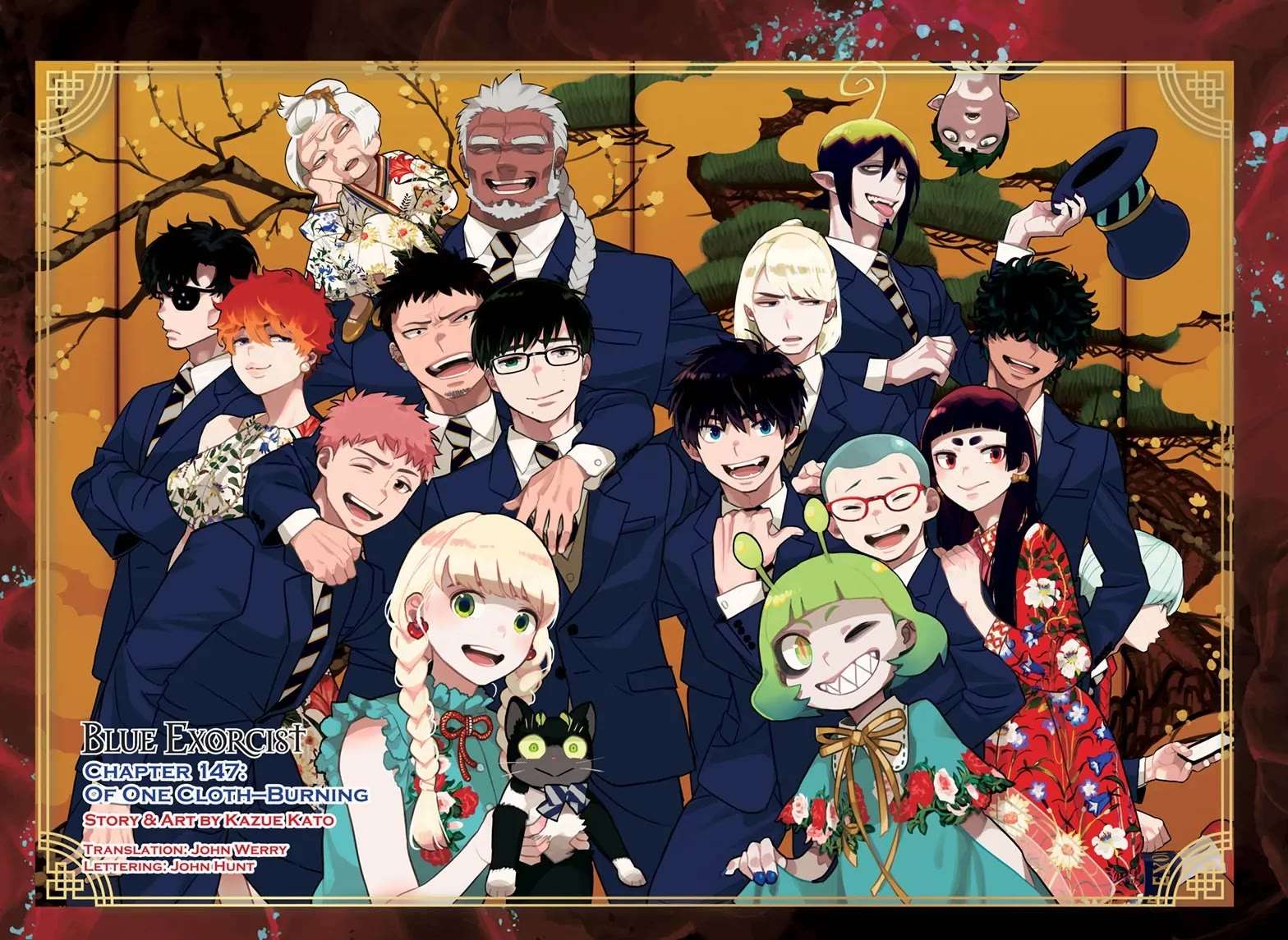 Ao no Exorcist Chapter 147 page 1 - Chapter 147