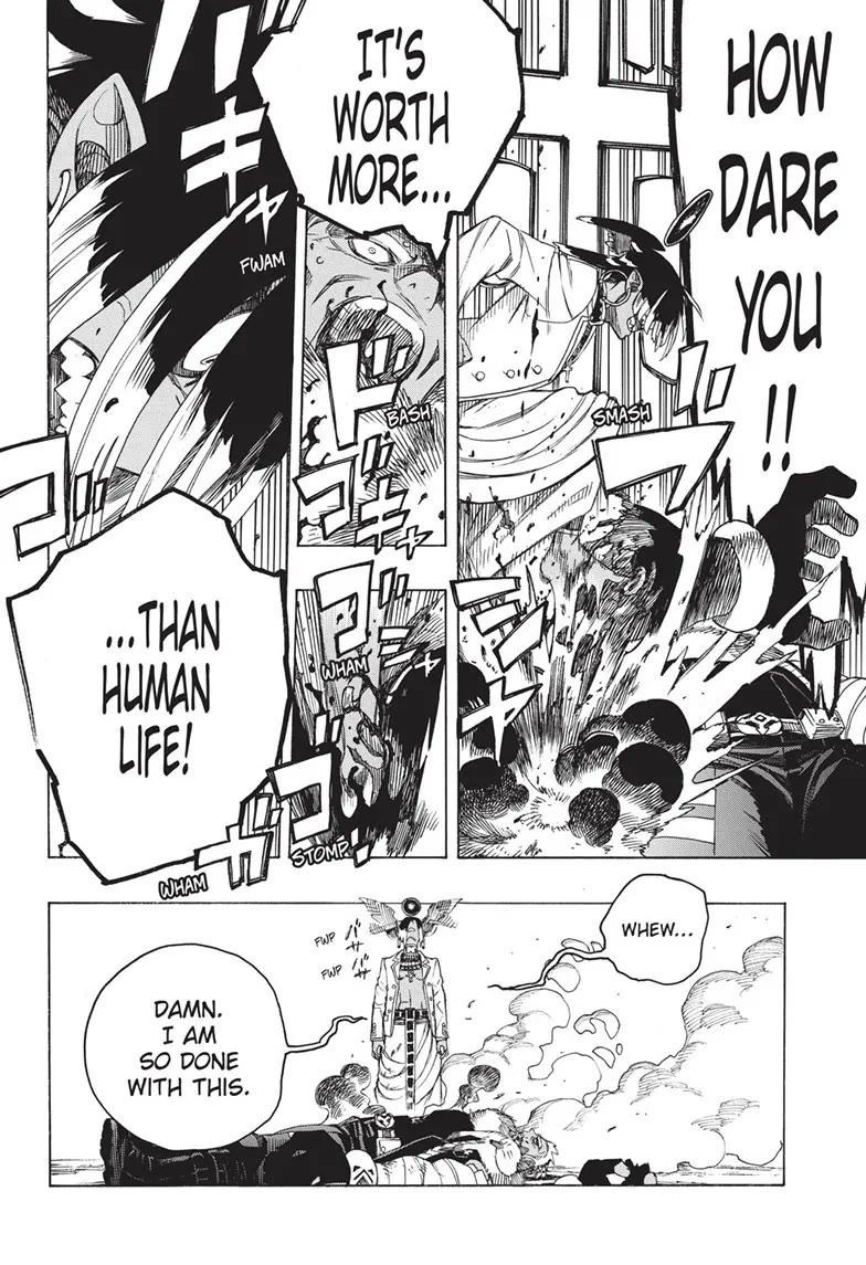 Ao no Exorcist Chapter 147 page 17 - Chapter 147