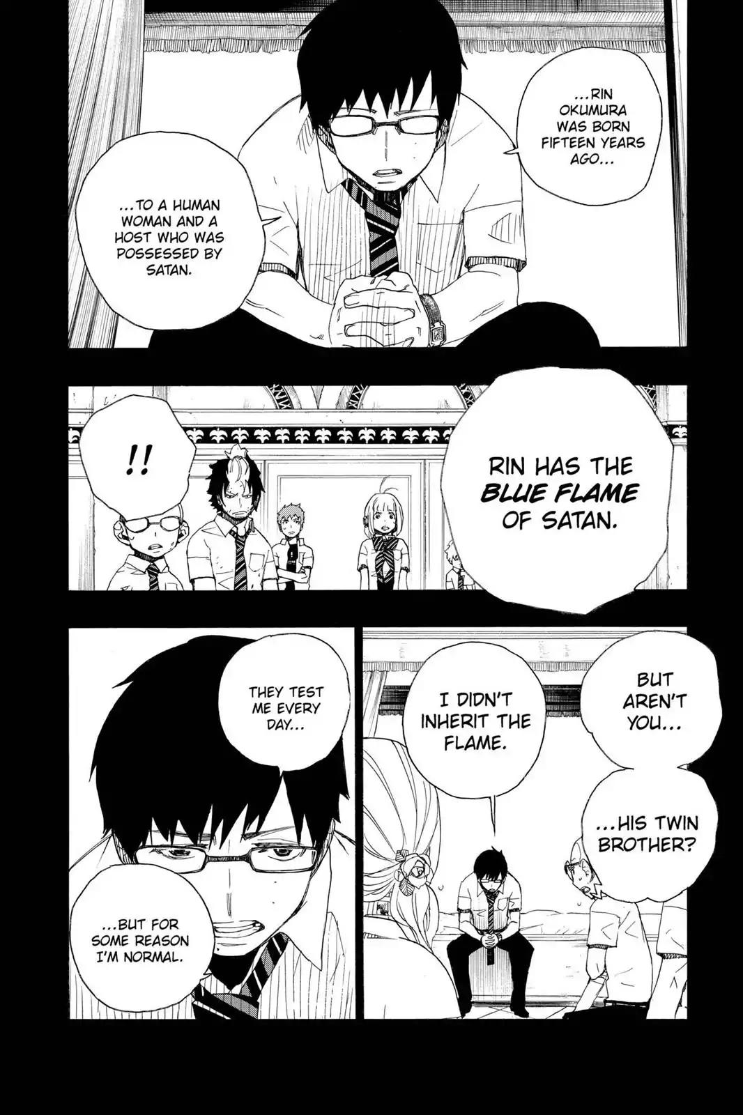 Ao no Exorcist Chapter 15 page 10 - Chapter 15: Every Last One