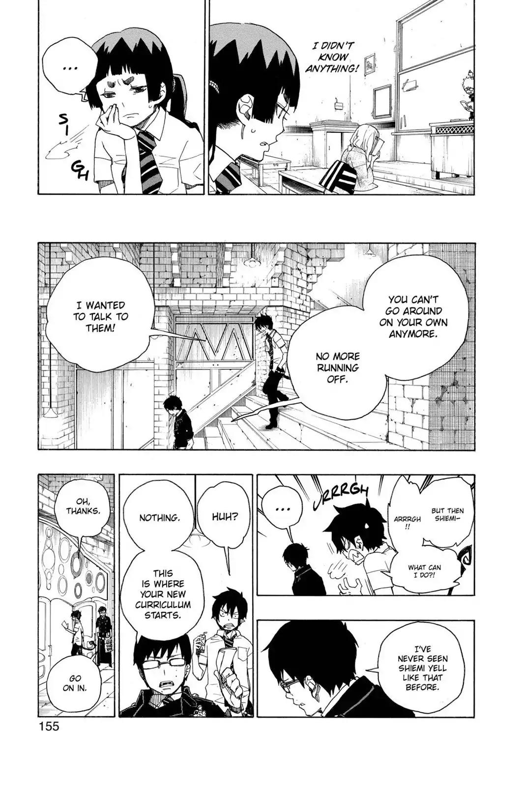 Ao no Exorcist Chapter 15 page 13 - Chapter 15: Every Last One
