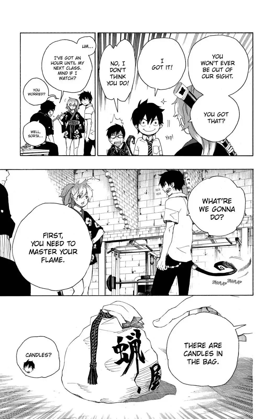 Ao no Exorcist Chapter 15 page 19 - Chapter 15: Every Last One