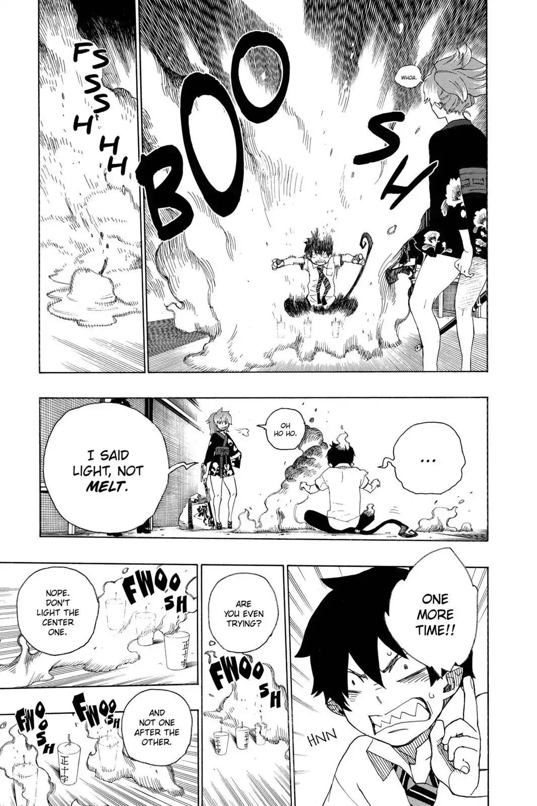 Ao no Exorcist Chapter 15 page 21 - Chapter 15: Every Last One