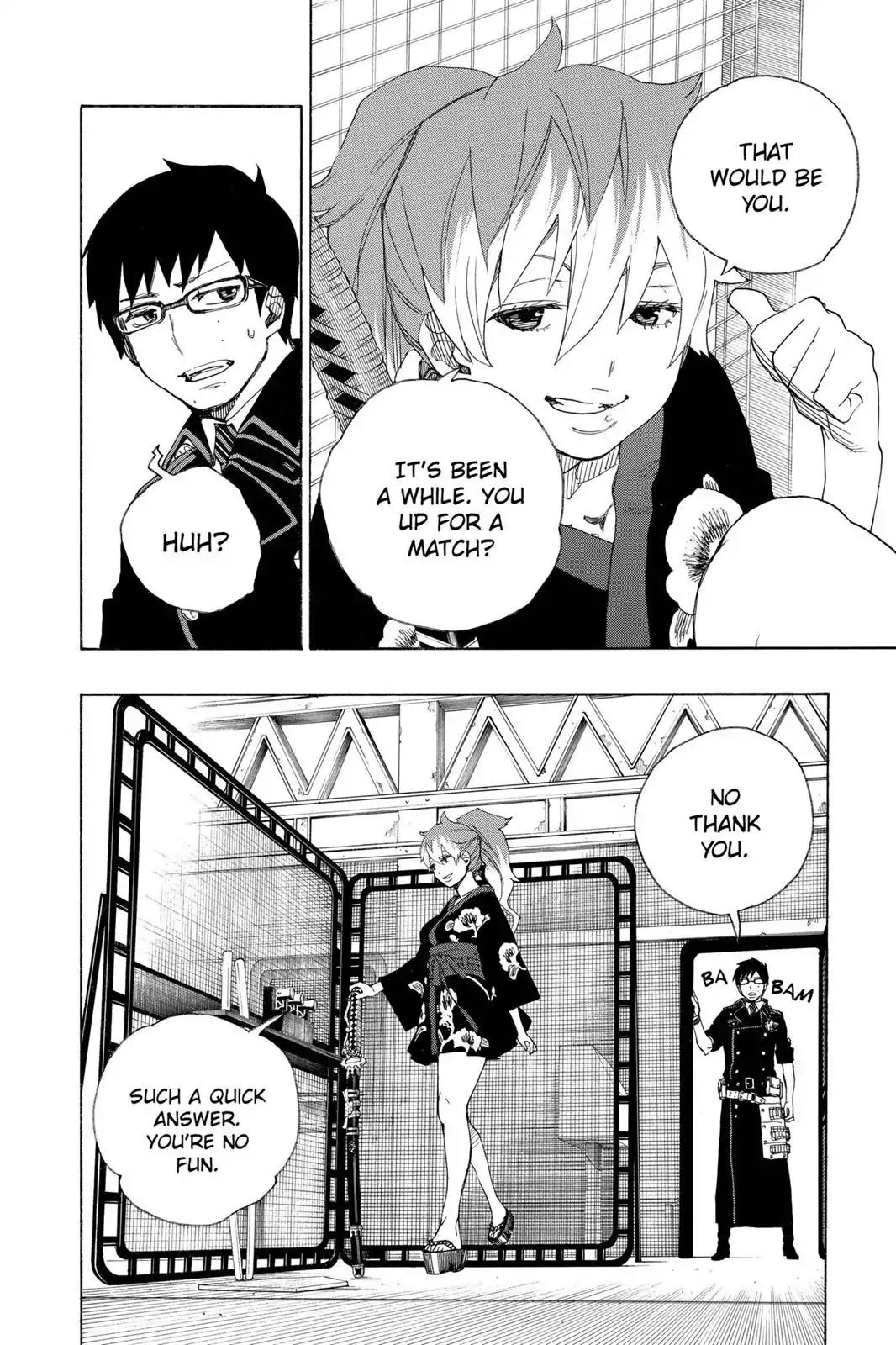 Ao no Exorcist Chapter 15 page 24 - Chapter 15: Every Last One