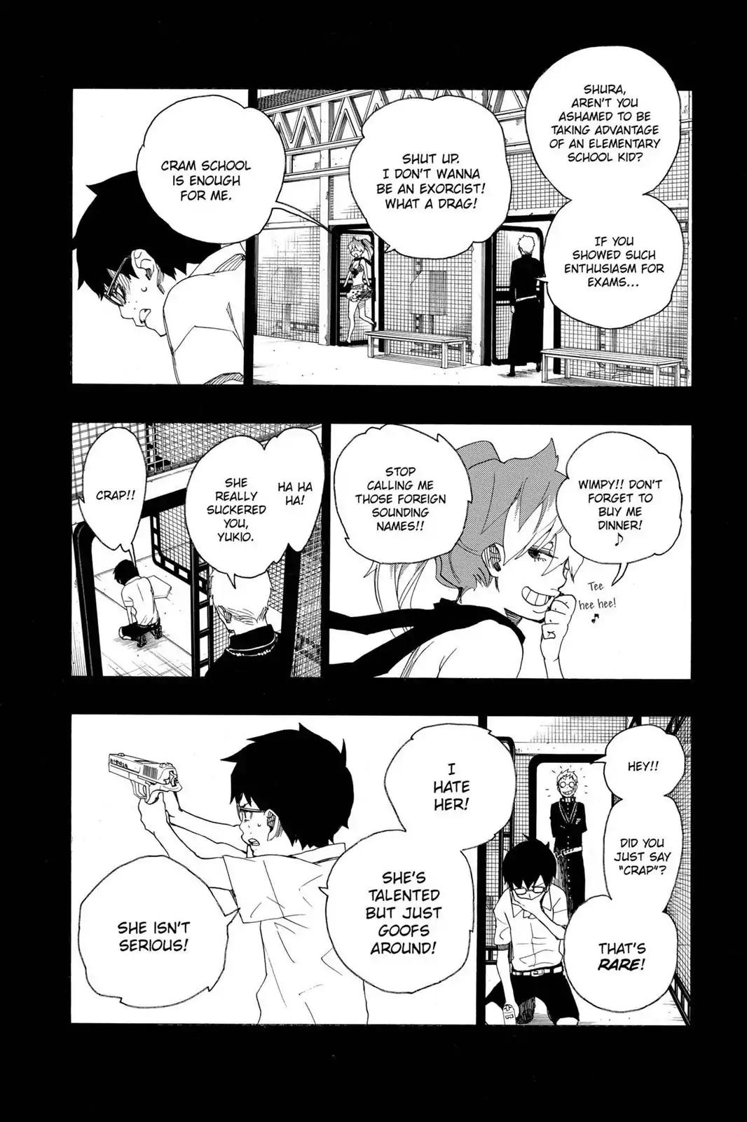 Ao no Exorcist Chapter 15 page 26 - Chapter 15: Every Last One