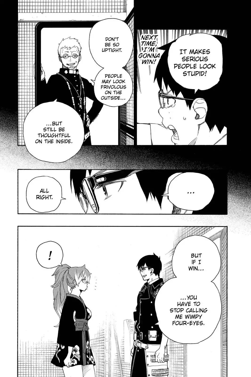 Ao no Exorcist Chapter 15 page 27 - Chapter 15: Every Last One