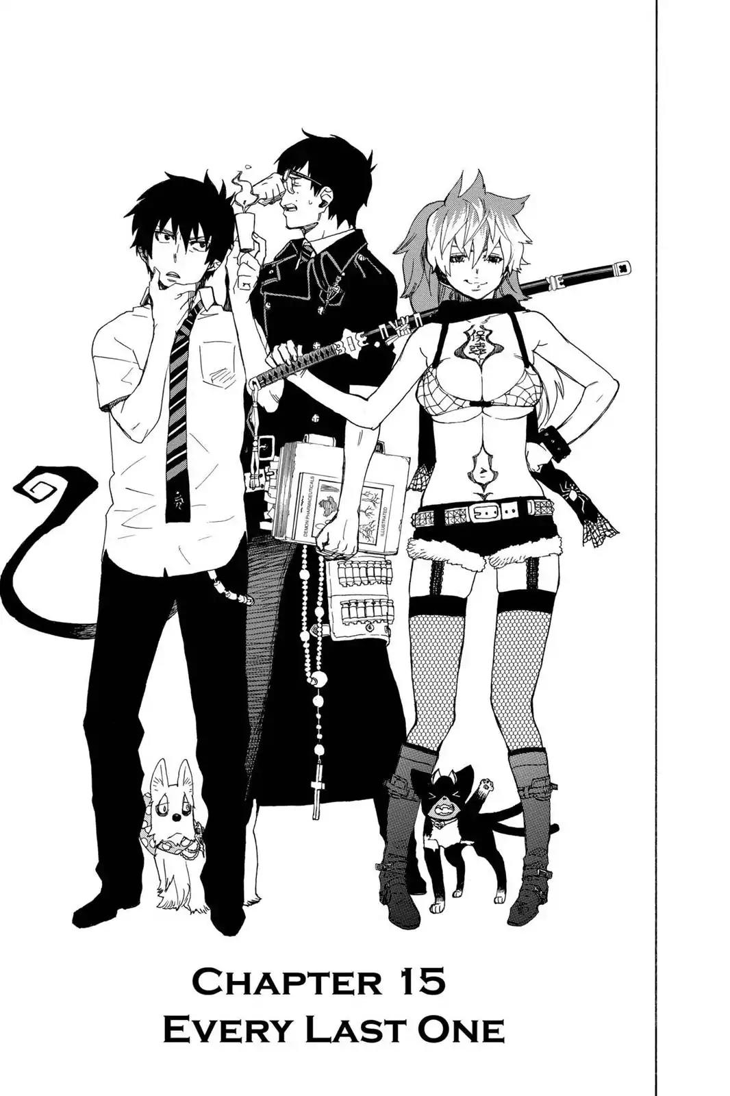 Ao no Exorcist Chapter 15 page 3 - Chapter 15: Every Last One