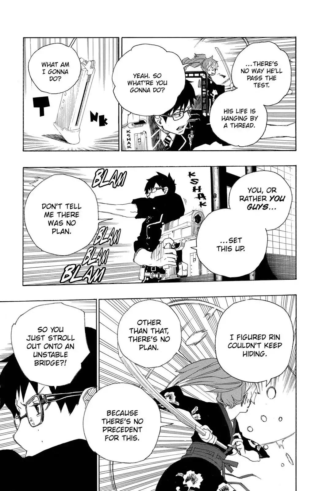 Ao no Exorcist Chapter 15 page 31 - Chapter 15: Every Last One
