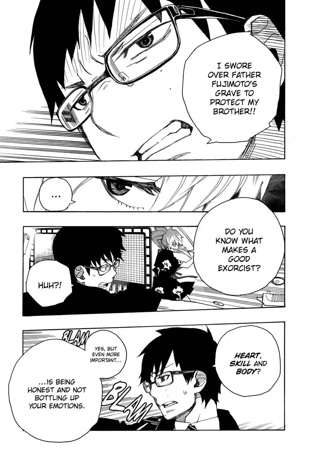 Ao no Exorcist Chapter 15 page 33 - Chapter 15: Every Last One