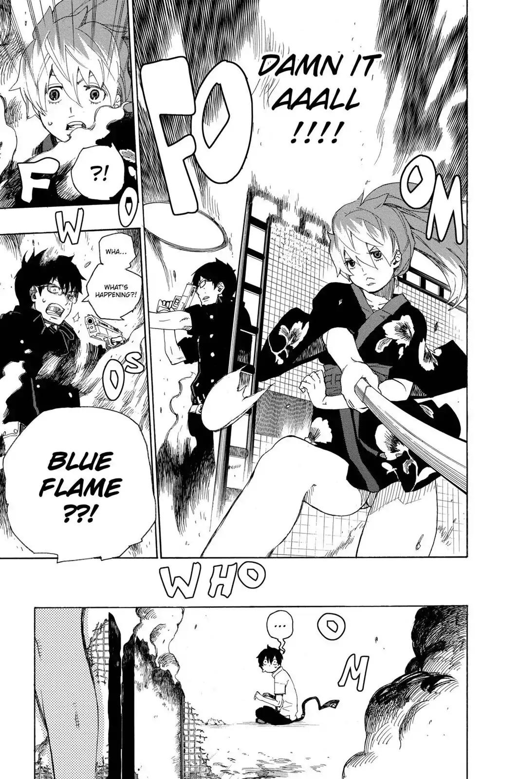 Ao no Exorcist Chapter 15 page 37 - Chapter 15: Every Last One