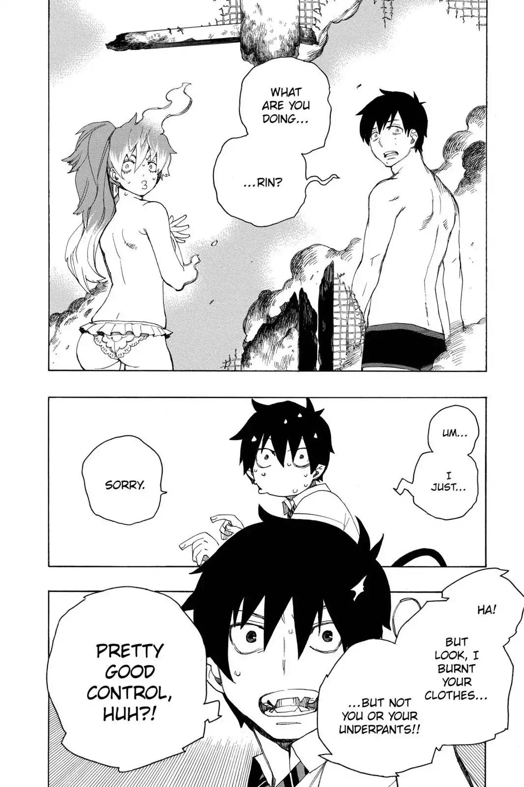 Ao no Exorcist Chapter 15 page 38 - Chapter 15: Every Last One