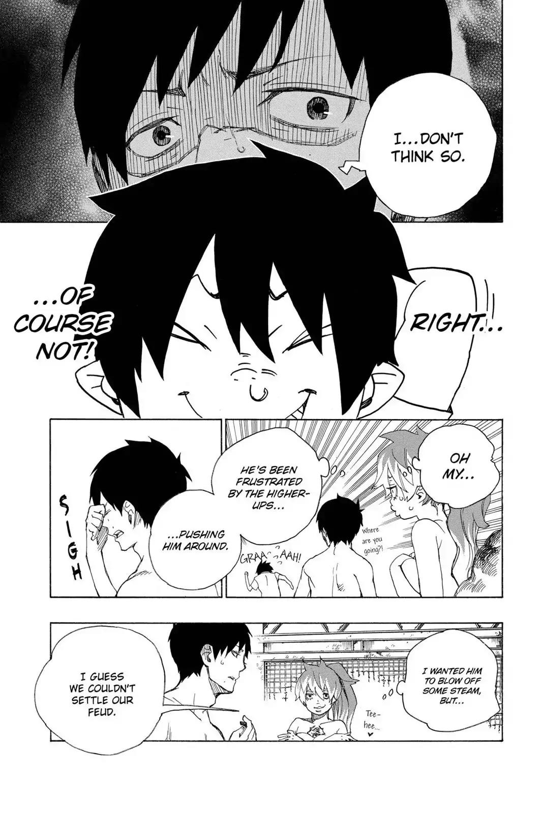 Ao no Exorcist Chapter 15 page 39 - Chapter 15: Every Last One
