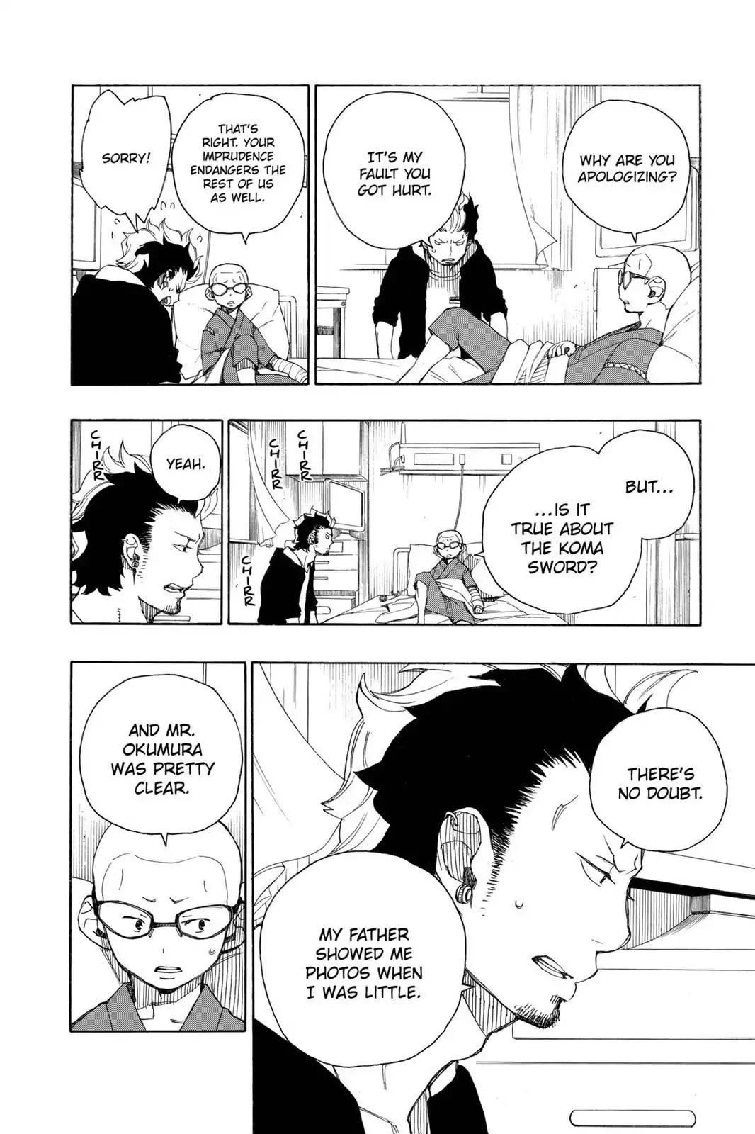 Ao no Exorcist Chapter 15 page 42 - Chapter 15: Every Last One