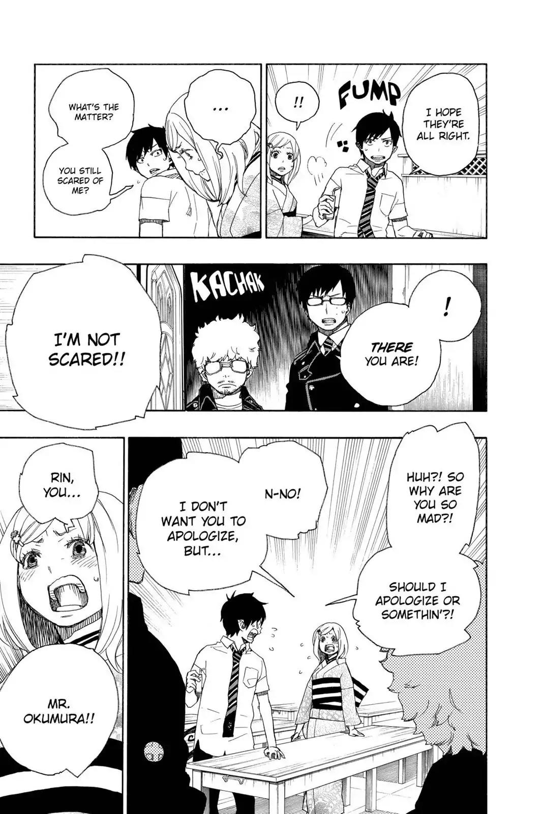 Ao no Exorcist Chapter 15 page 7 - Chapter 15: Every Last One