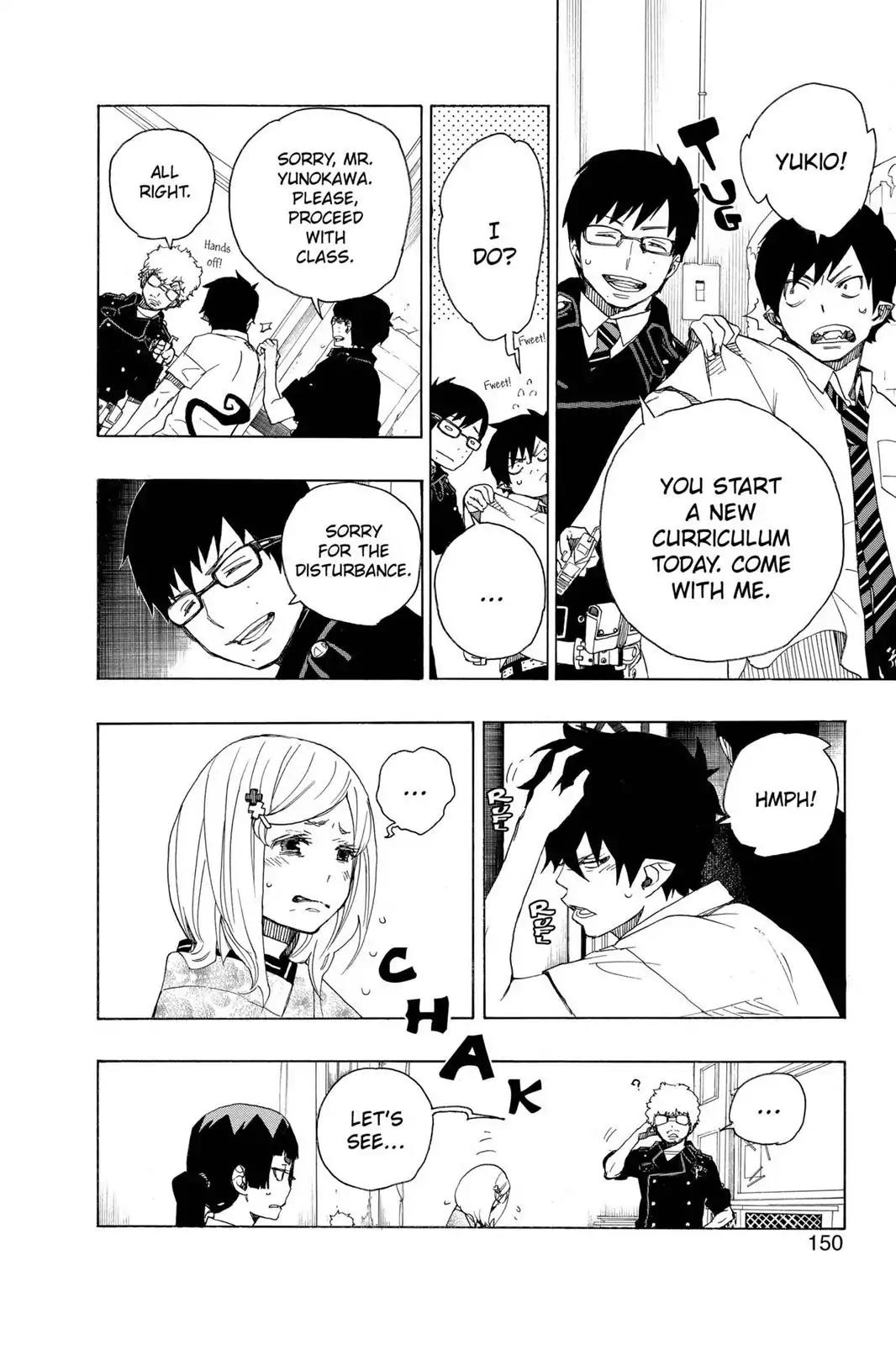 Ao no Exorcist Chapter 15 page 8 - Chapter 15: Every Last One