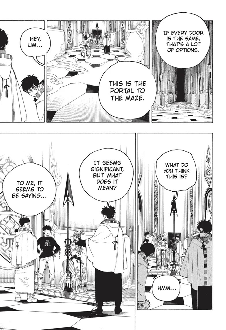 Ao no Exorcist Chapter 150 page 9 - Chapter 150