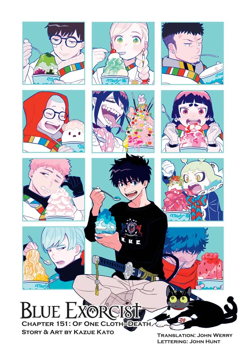 Ao no Exorcist Chapter 151 page 1 - Chapter 151