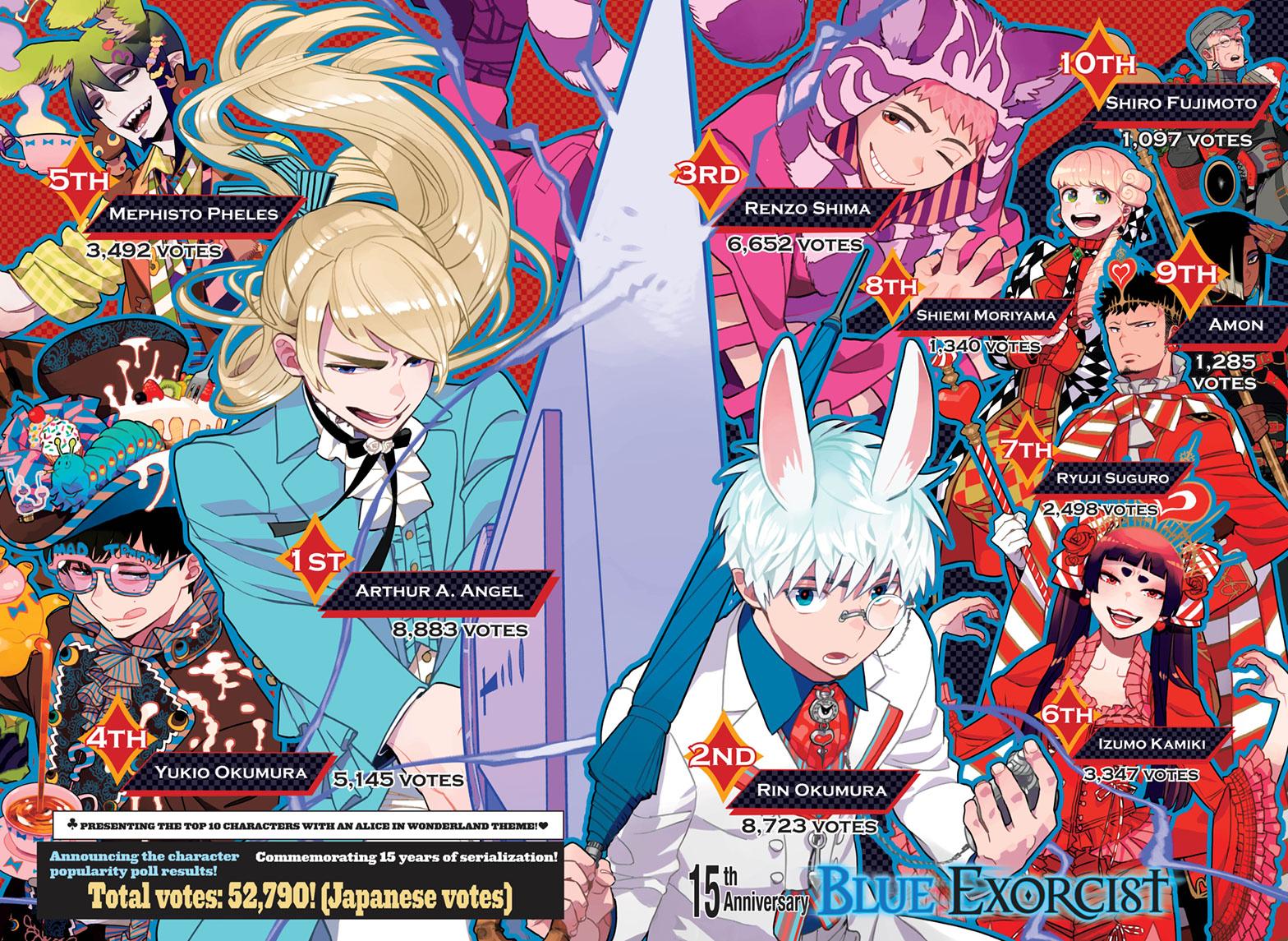 Ao no Exorcist Chapter 152 page 1 - Chapter 152