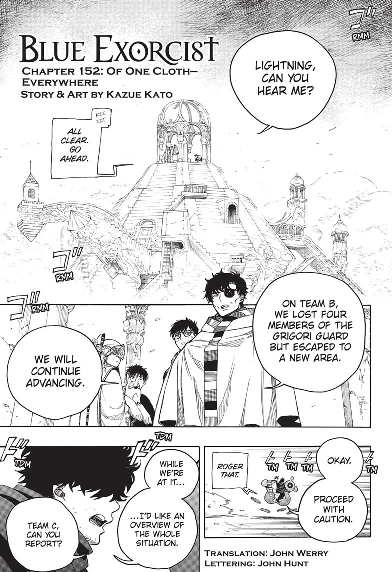 Ao no Exorcist Chapter 152 page 2 - Chapter 152