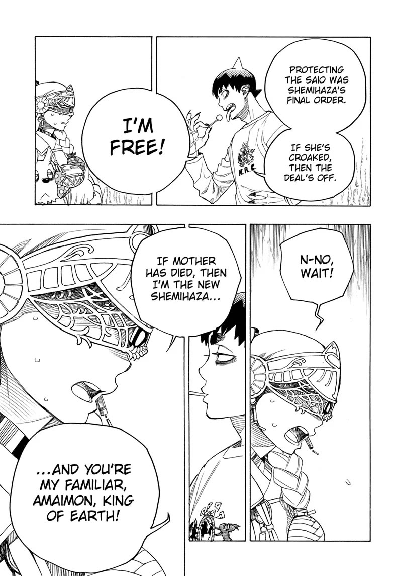 Ao no Exorcist Chapter 156 page 15 - Chapter 156